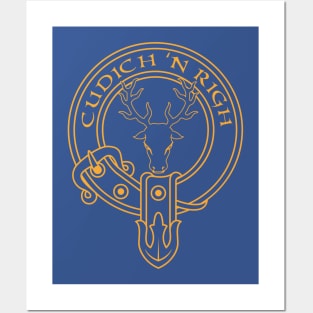 Clan Mackenzie Gold Badge Posters and Art